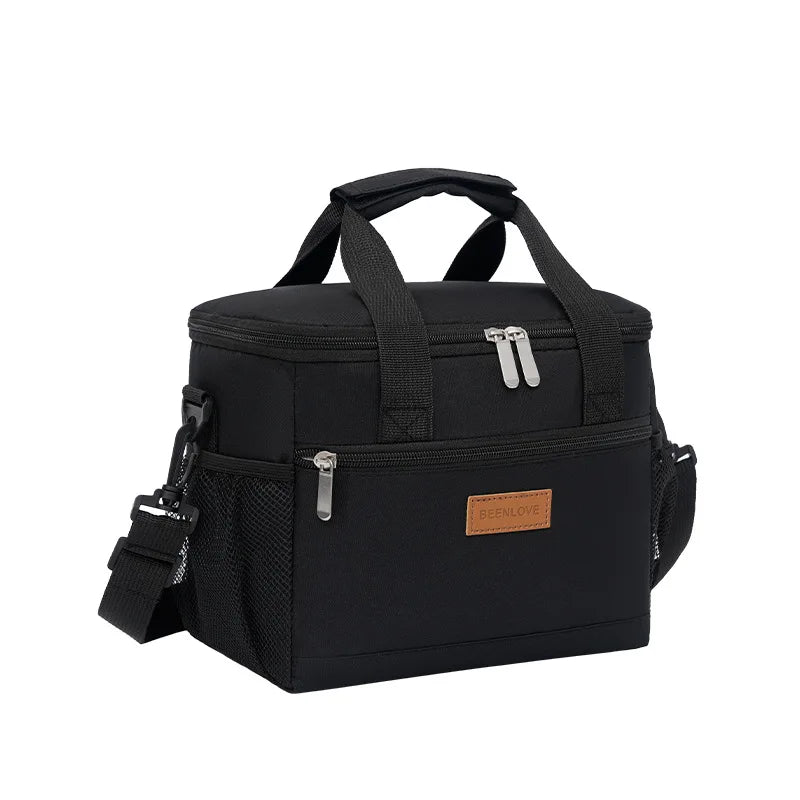 Double Compartment Insulated Lunch Bag