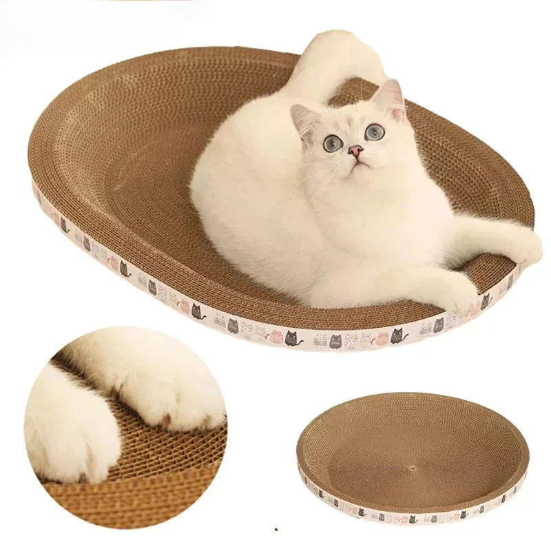 Corrugated Cat Scratching Bed