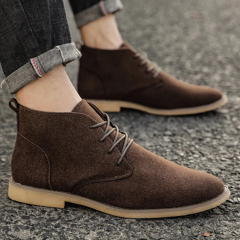 Casual Suede Boots