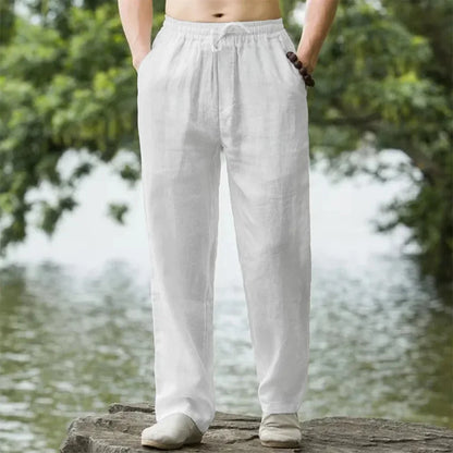 Linen Wide Leg Pants