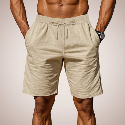 Cotton Drawstring Shorts