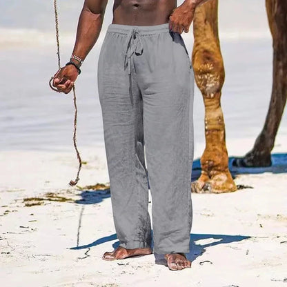 Linen Wide Leg Pants