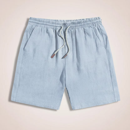 Linen Drawstring Shorts