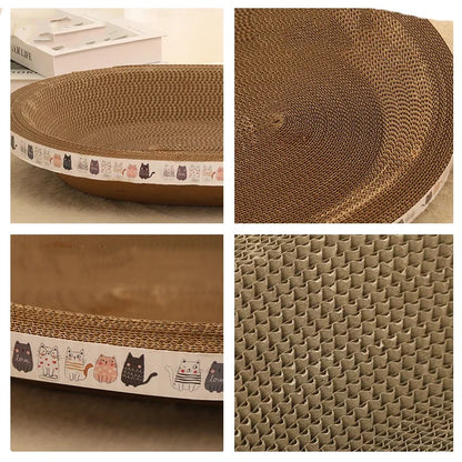 Corrugated Cat Scratching Bed