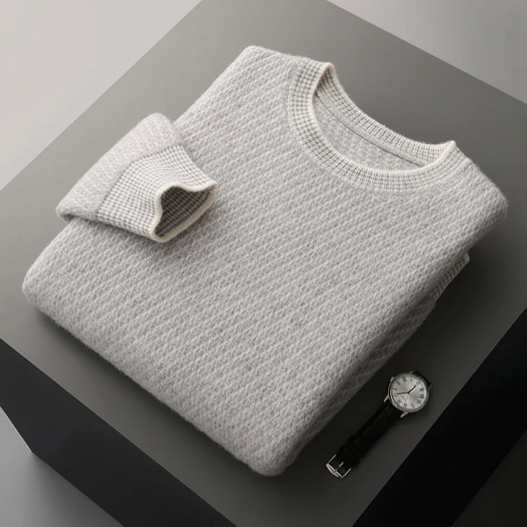 Textured Knit Sweater