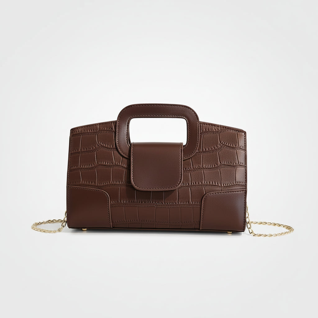 Croc Pattern Handbag