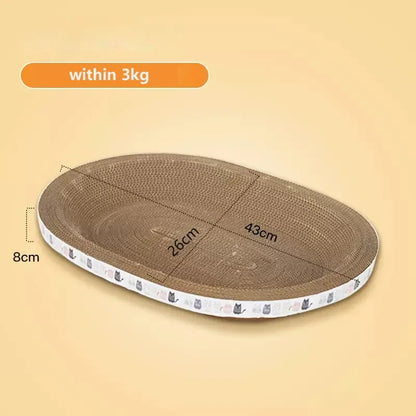 Corrugated Cat Scratching Bed