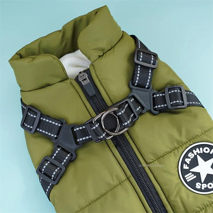 Warm Waterproof Dog Jacket