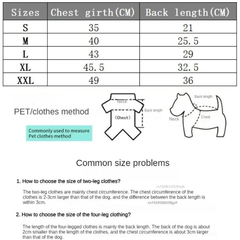 Warm Waterproof Dog Jacket