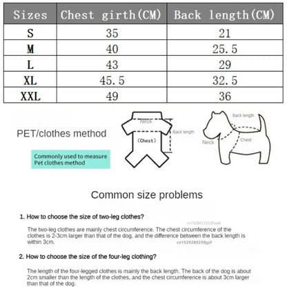 Warm Waterproof Dog Jacket