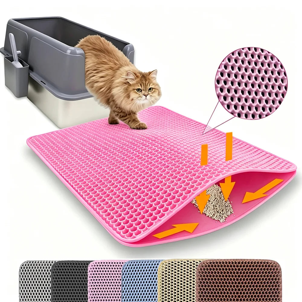 Double Layer Cat Litter Mat