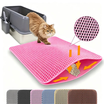 Double Layer Cat Litter Mat
