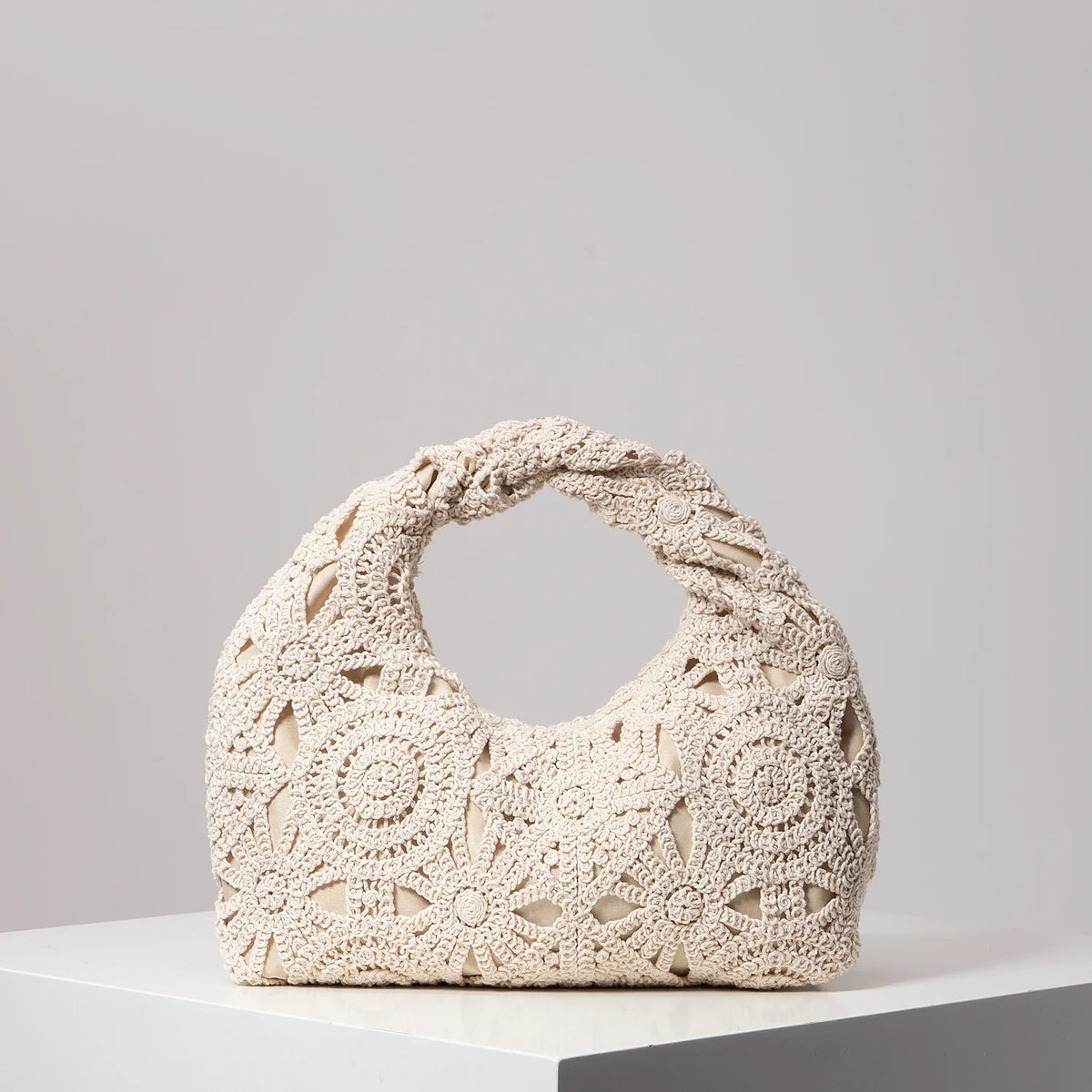 Crochet Knit Handbag