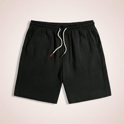 Linen Drawstring Shorts