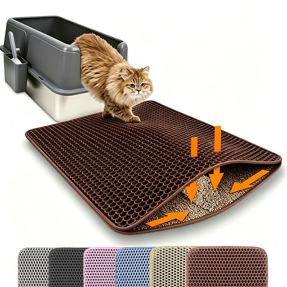 Double Layer Cat Litter Mat