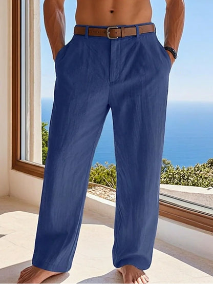 Linen Wide Leg Pants