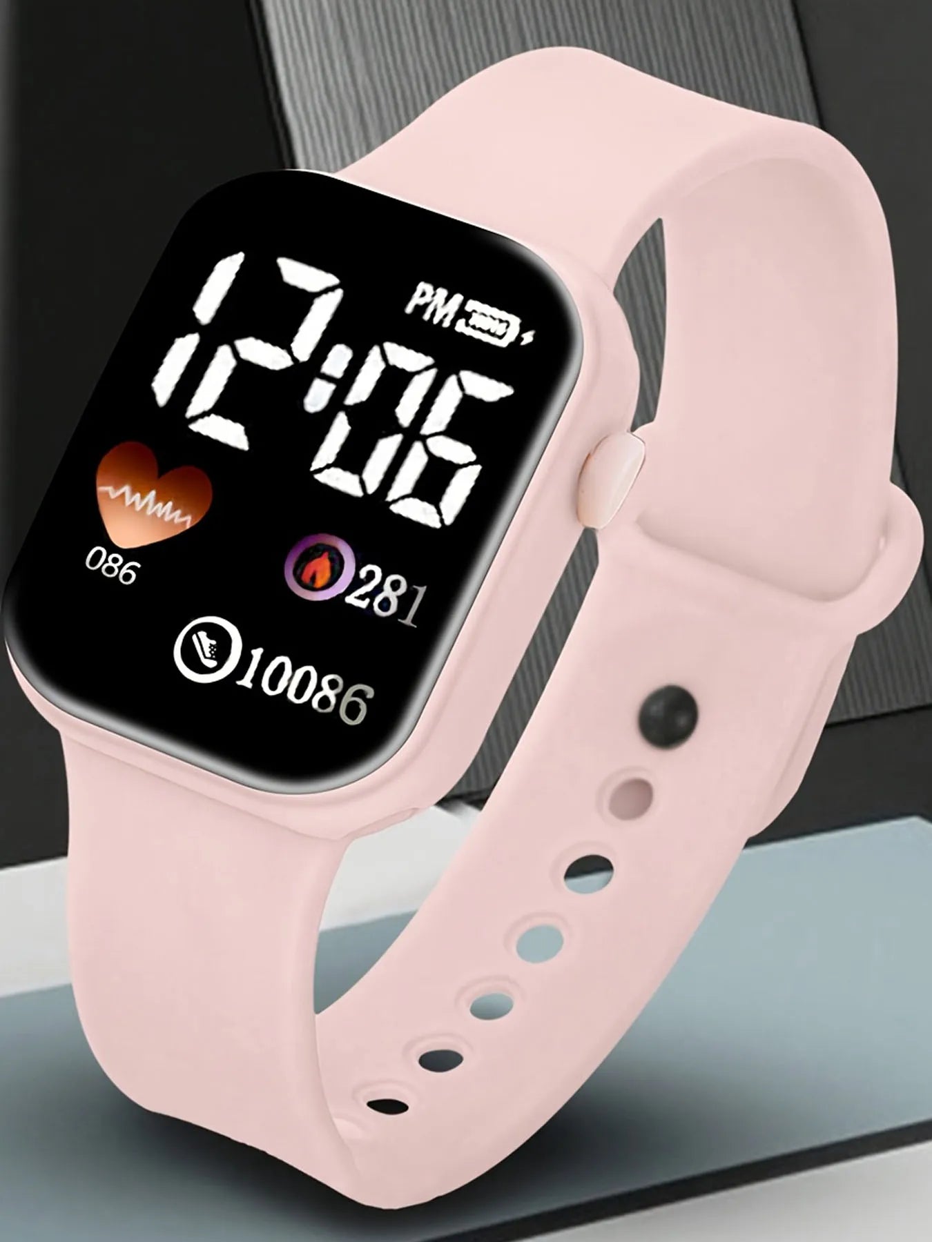 6-Piece Pearl LED Watch Set