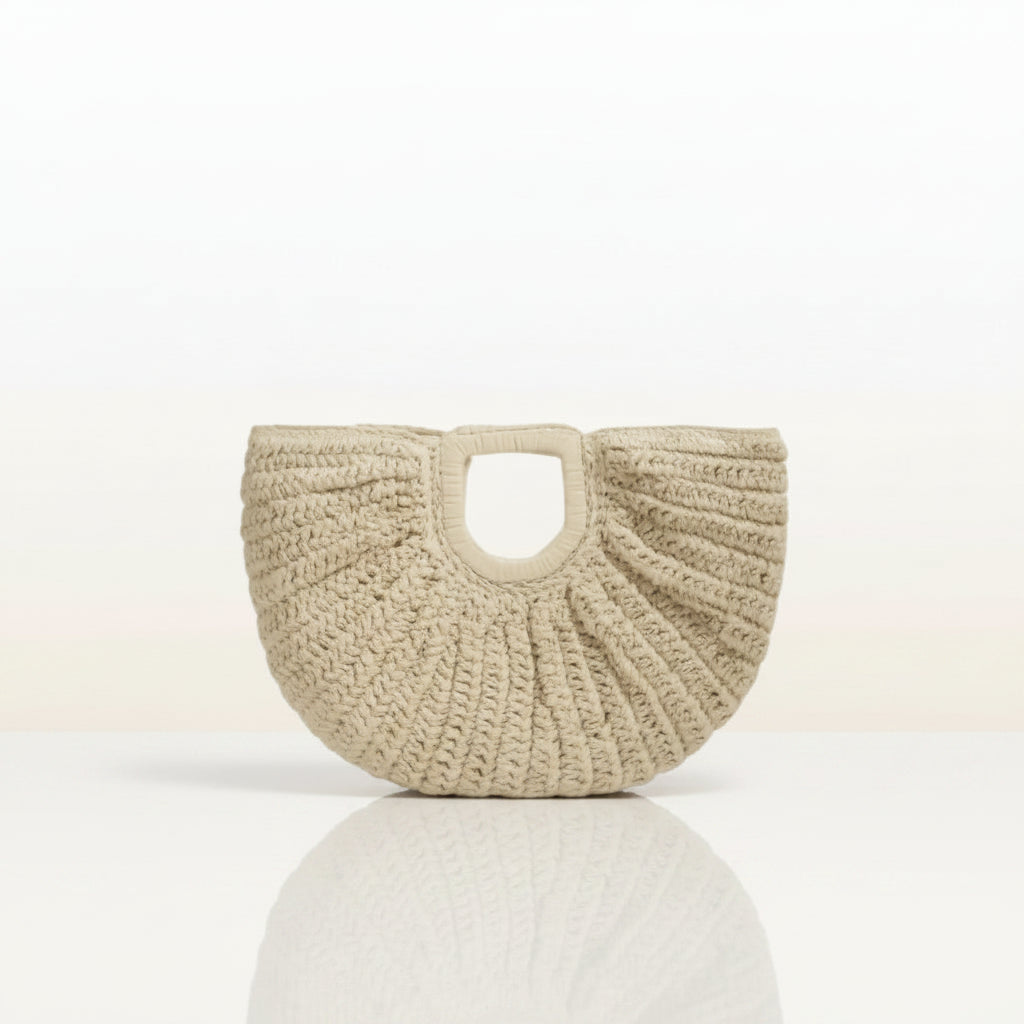 Woven Straw Tote Bag