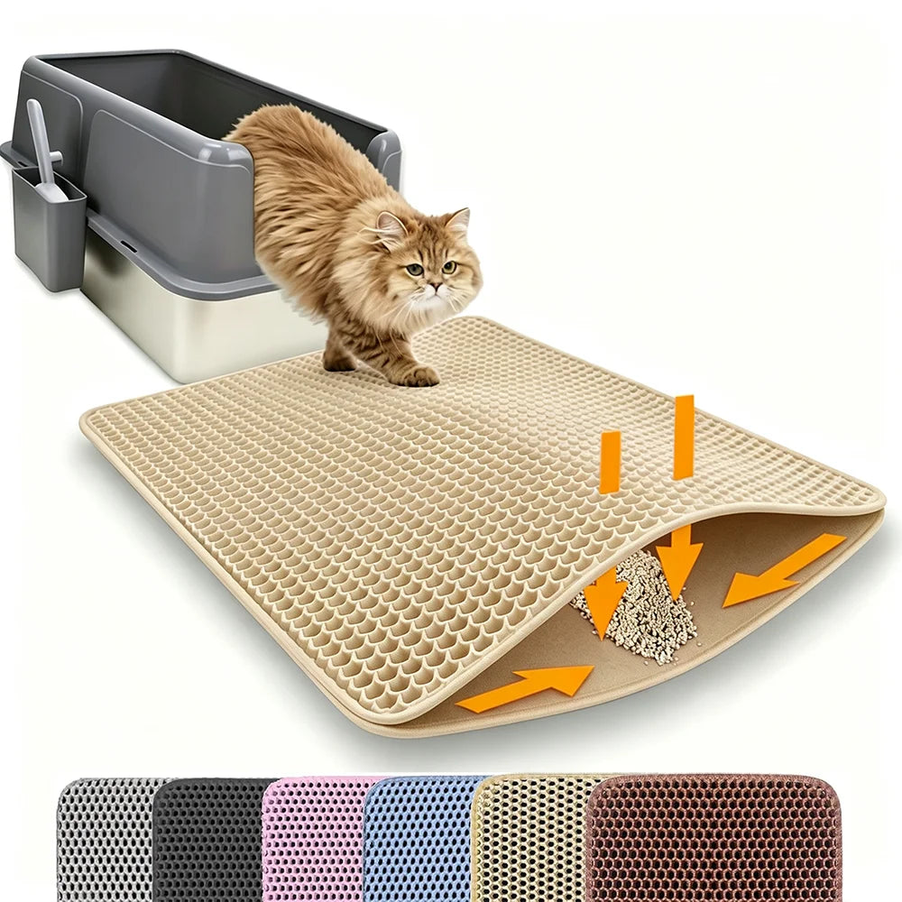 Double Layer Cat Litter Mat