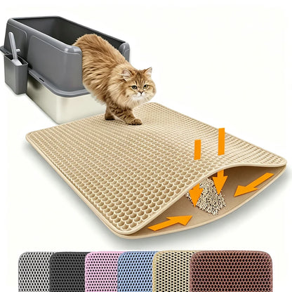 Double Layer Cat Litter Mat