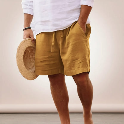 Cotton Drawstring Shorts