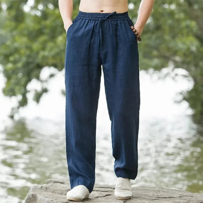 Linen Wide Leg Pants