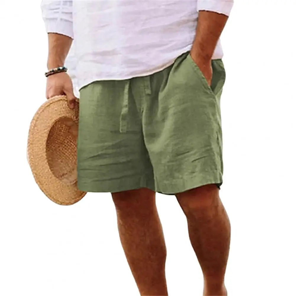 Cotton Drawstring Shorts