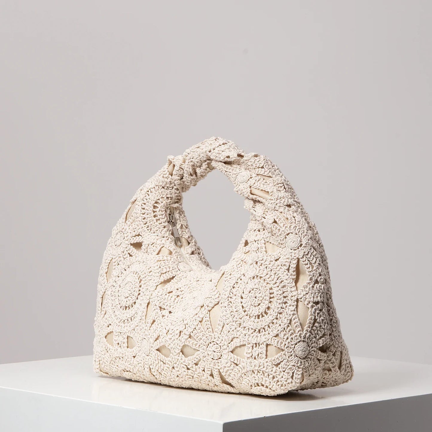 Crochet Knit Handbag