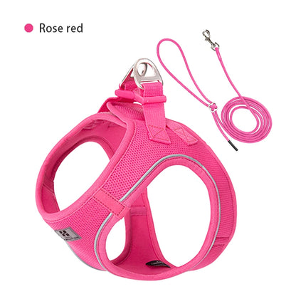 Adjustable Dog Harness & Leash Set