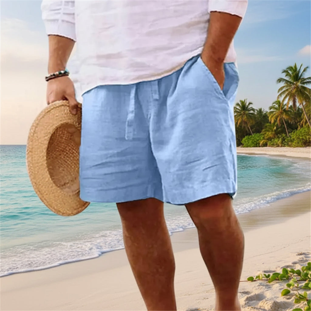 Cotton Drawstring Shorts