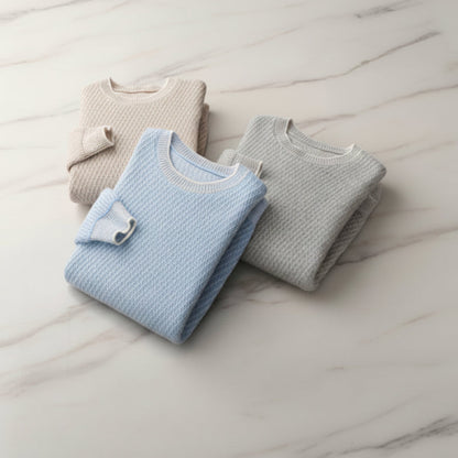 Textured Knit Sweater