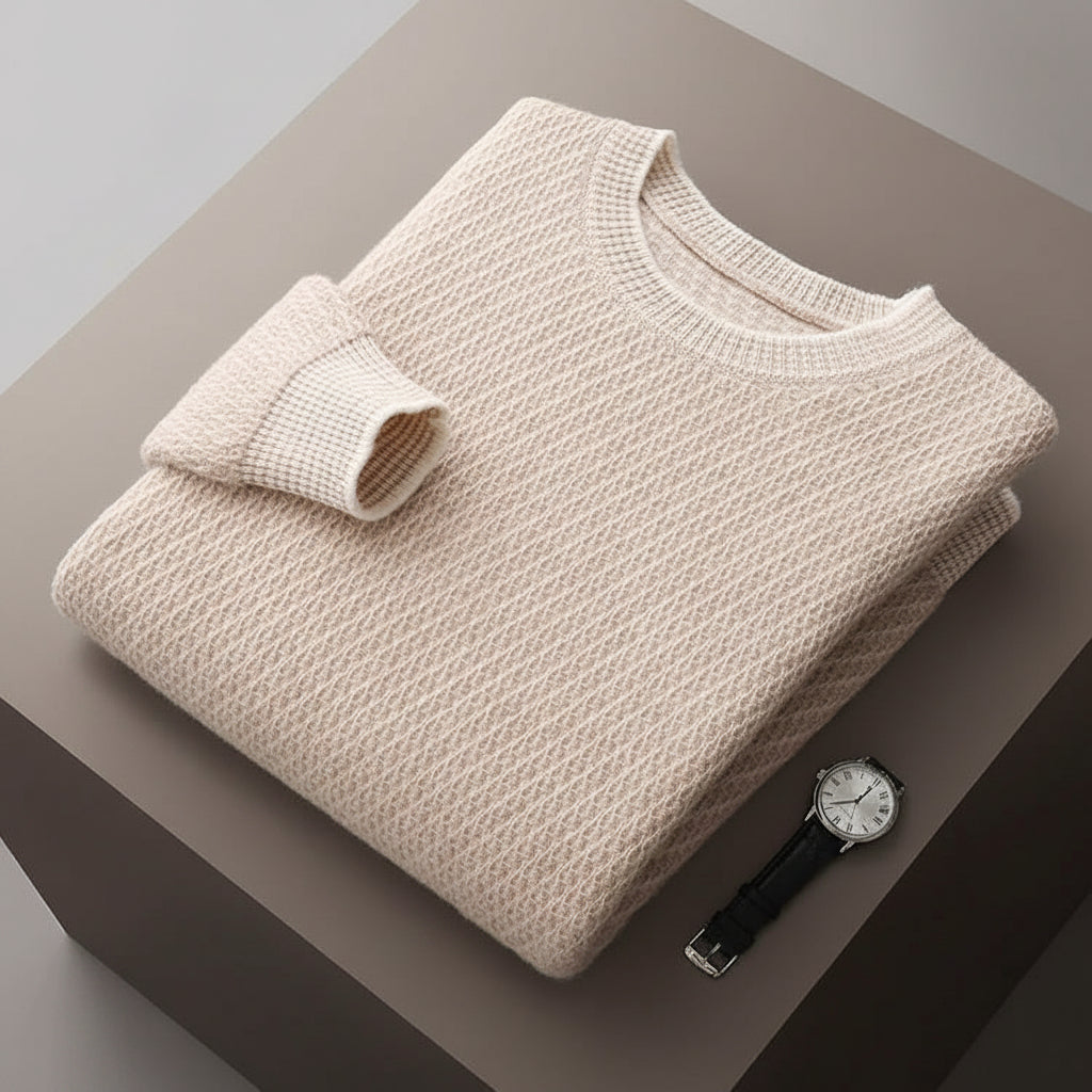 Textured Knit Sweater