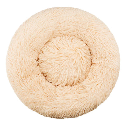 Round Plush Pet Bed