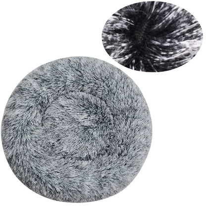 Round Plush Pet Bed