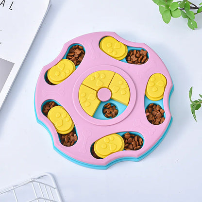 Interactive Dog Puzzle Feeder