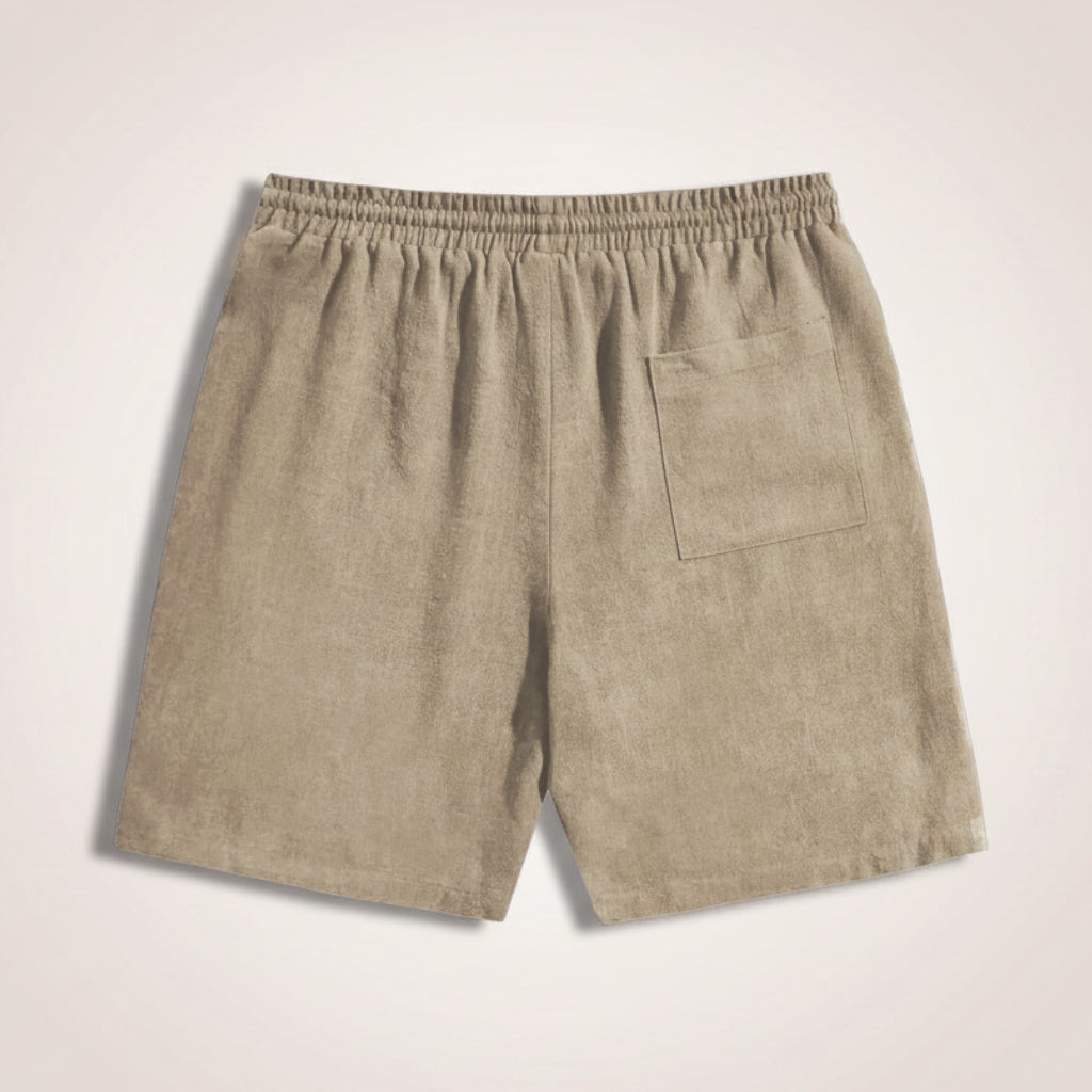 Linen Drawstring Shorts