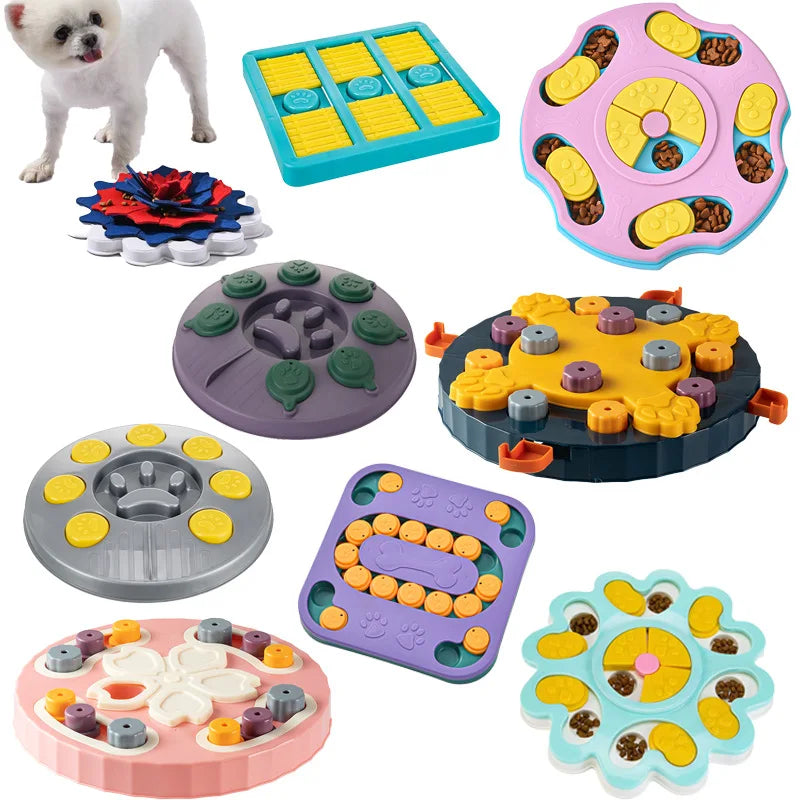 Interactive Dog Puzzle Feeder