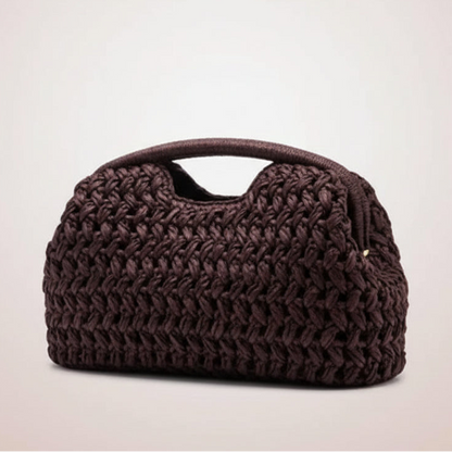 Woven Straw Tote Bag