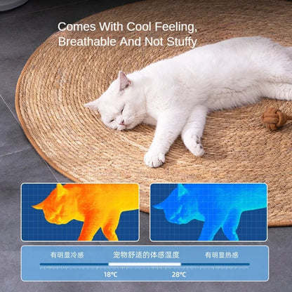 Rattan Cat Scratching Mat