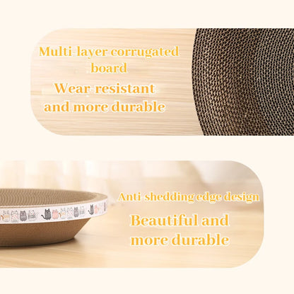 Corrugated Cat Scratching Bed