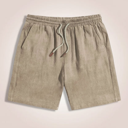 Linen Drawstring Shorts