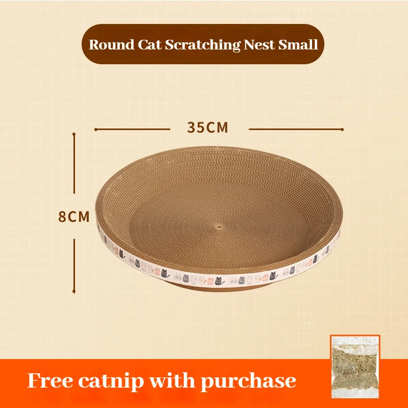 Corrugated Cat Scratching Bed