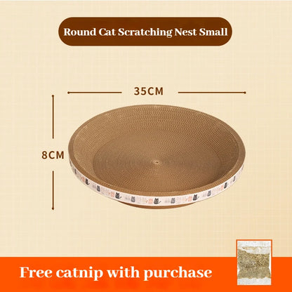 Corrugated Cat Scratching Bed