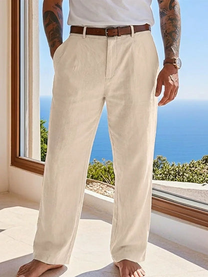 Linen Wide Leg Pants