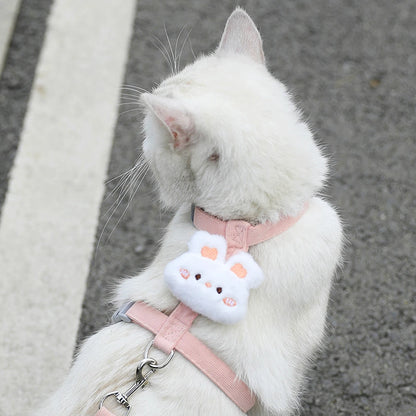 Adjustable Cat & Dog Harness Set