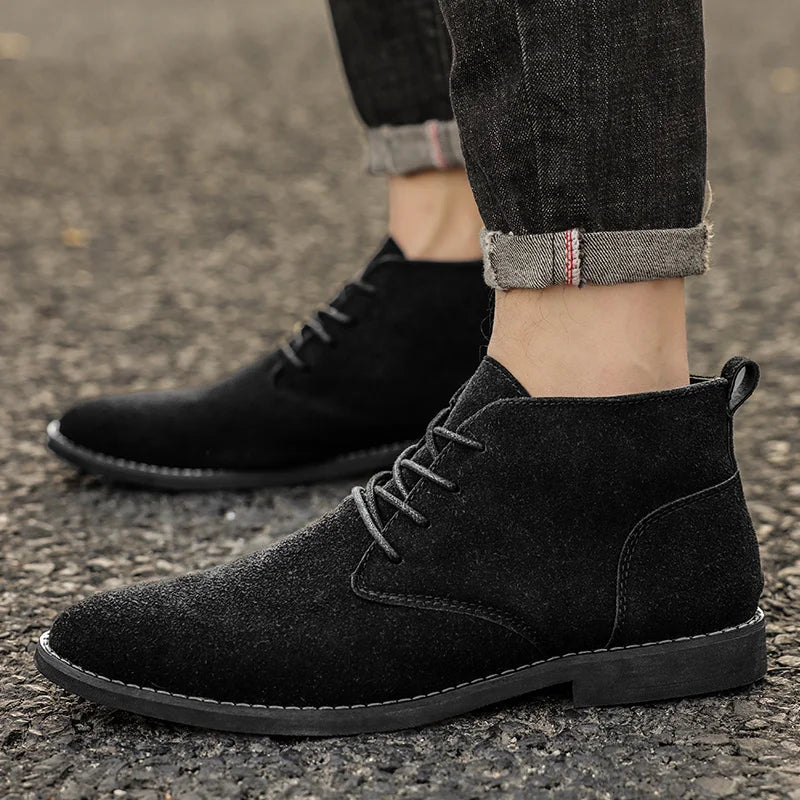 Casual Suede Boots