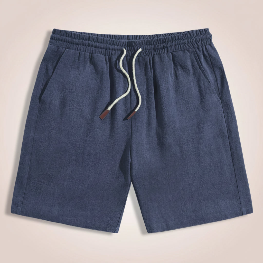 Linen Drawstring Shorts