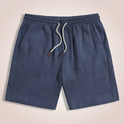 Linen Drawstring Shorts