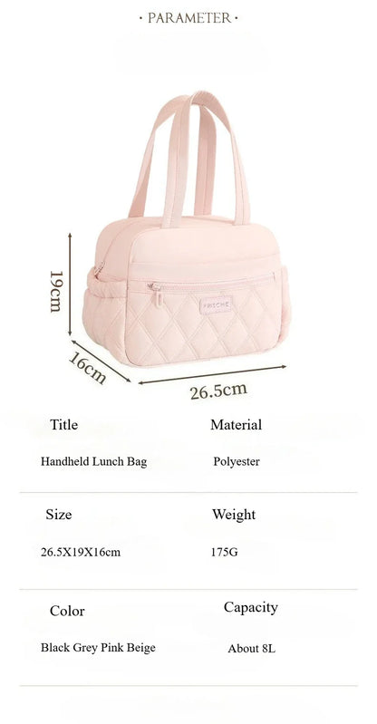 Large Waterproof Insulated Lunch Bag