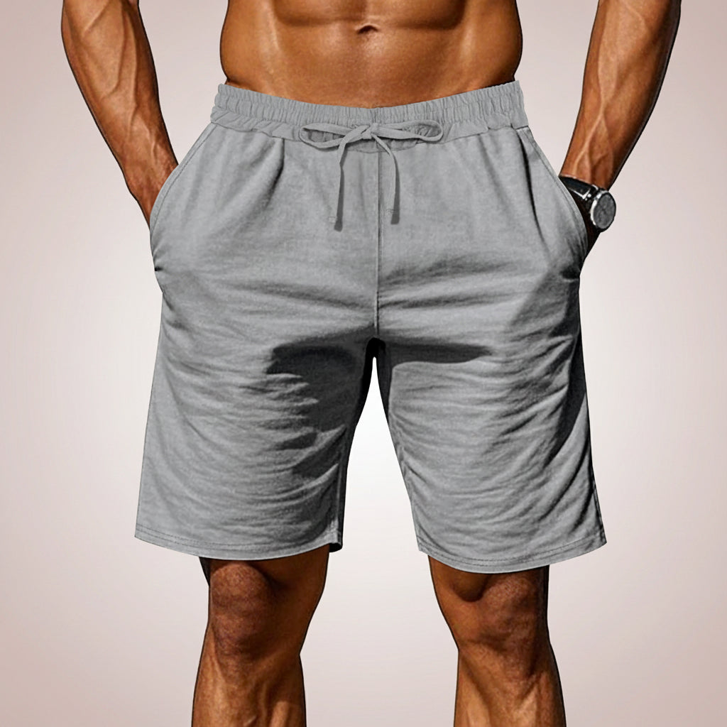 Cotton Drawstring Shorts